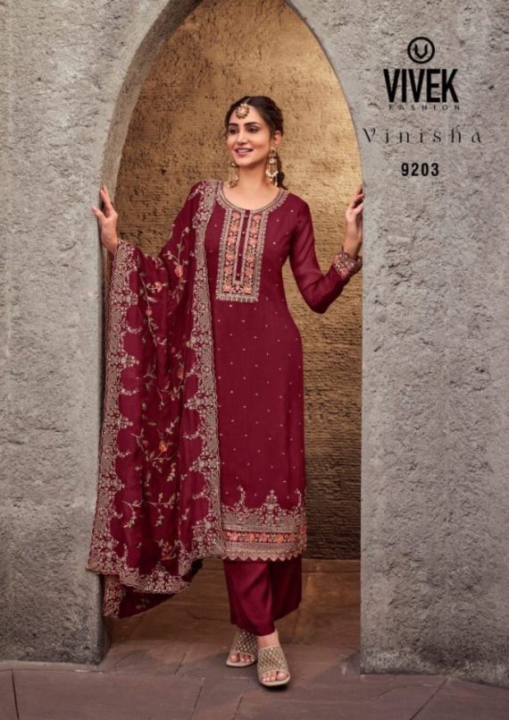 Vinisha Vivek Plazzo Style Suits