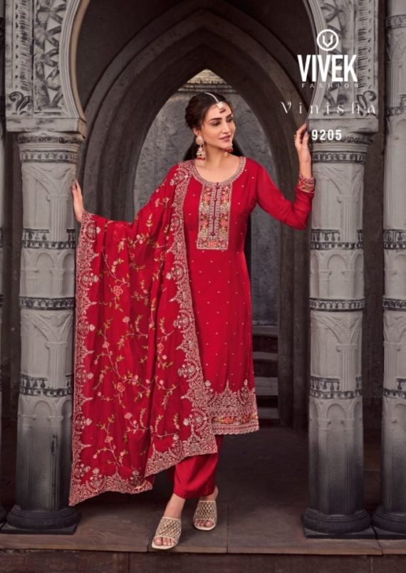 Vinisha Vivek Plazzo Style Suits