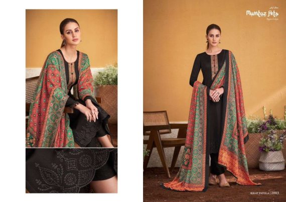 Ikkat patola by mumtaz arts indian designer salwar kameez