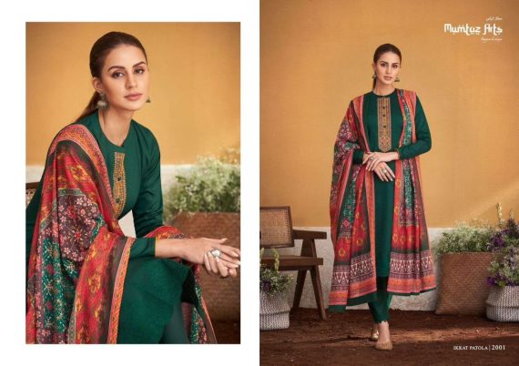 Ikkat patola by mumtaz arts indian designer salwar kameez