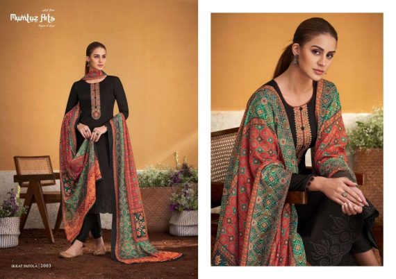 Ikkat patola by mumtaz arts indian designer salwar kameez