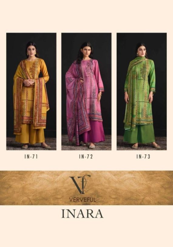 VARSHA INARA HEAVY PASHMINA SUIT