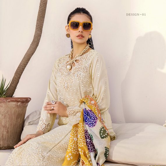 Adan's Libas Lawn Rumi 2025 - Image 3