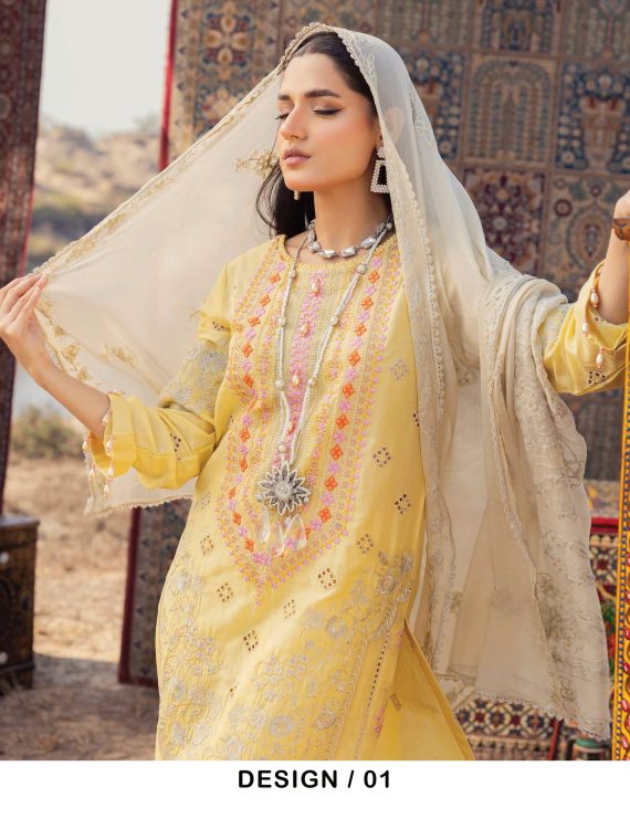Adan's Traditional Attire Ready To Wear - Design 01 - Image 5