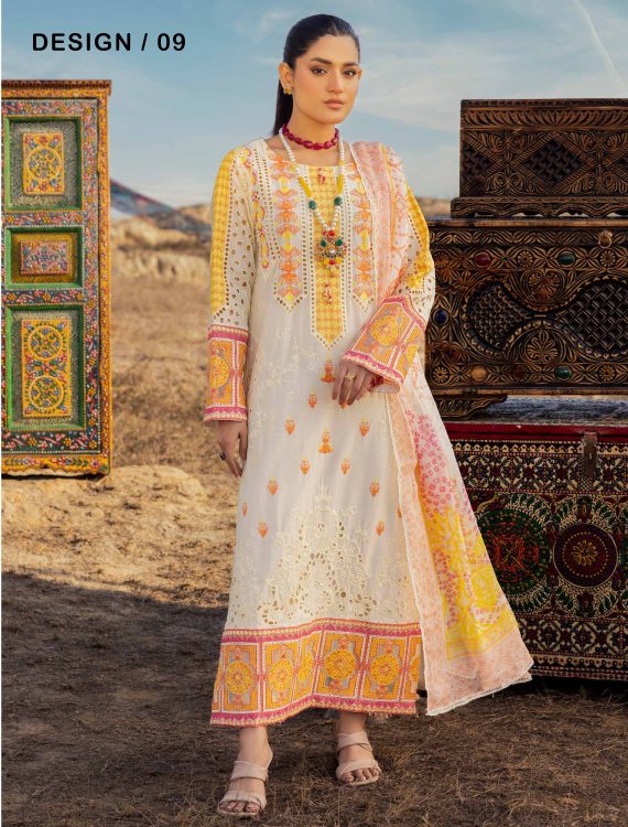 Adan's Traditional Attire Ready To Wear Lawn 2025 - Image 33
